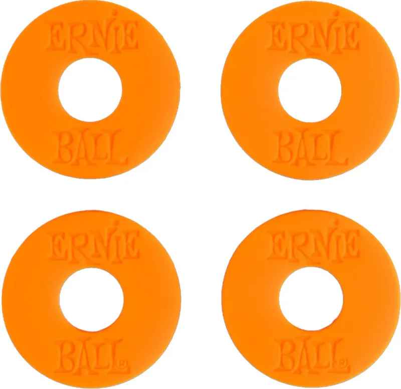 Ernie Ball 5620 Strap Blocks, Red, 4 pc