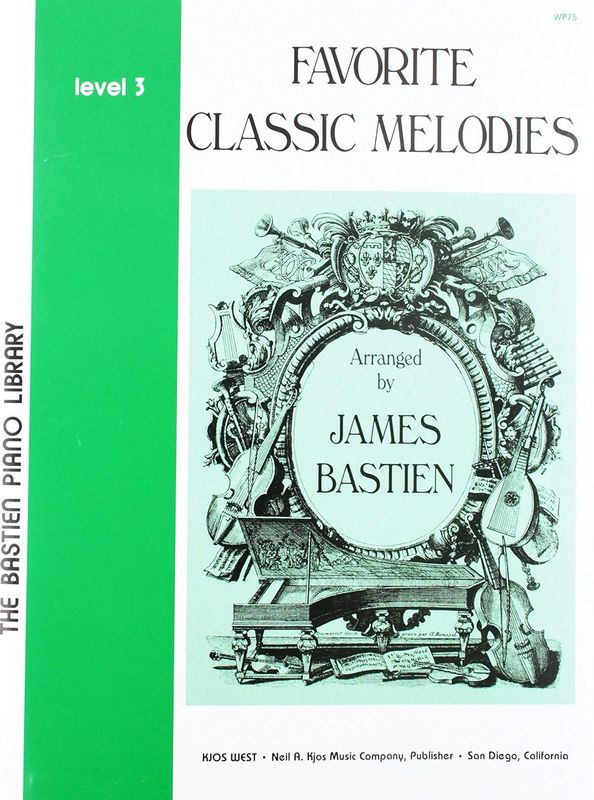 Bastien Favorite Classic Melodies 3