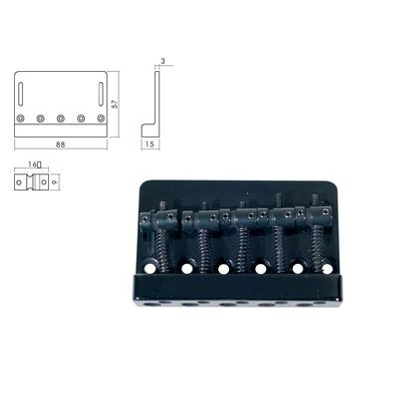 Boston BB-405-B bridge-tailpiece