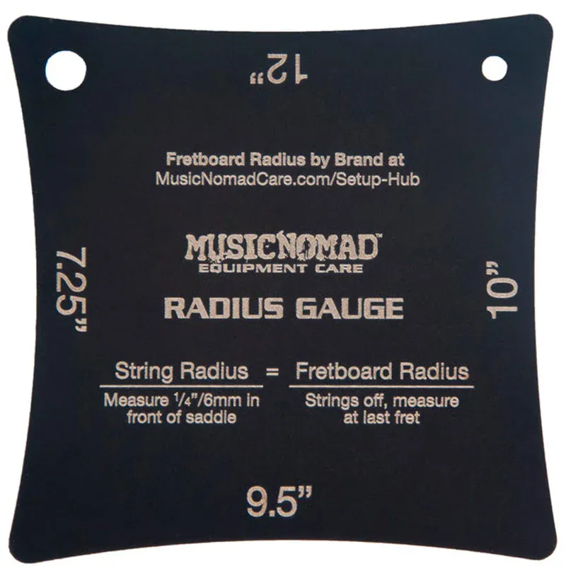 MusicNomad MN603 Precision Radius Gauge