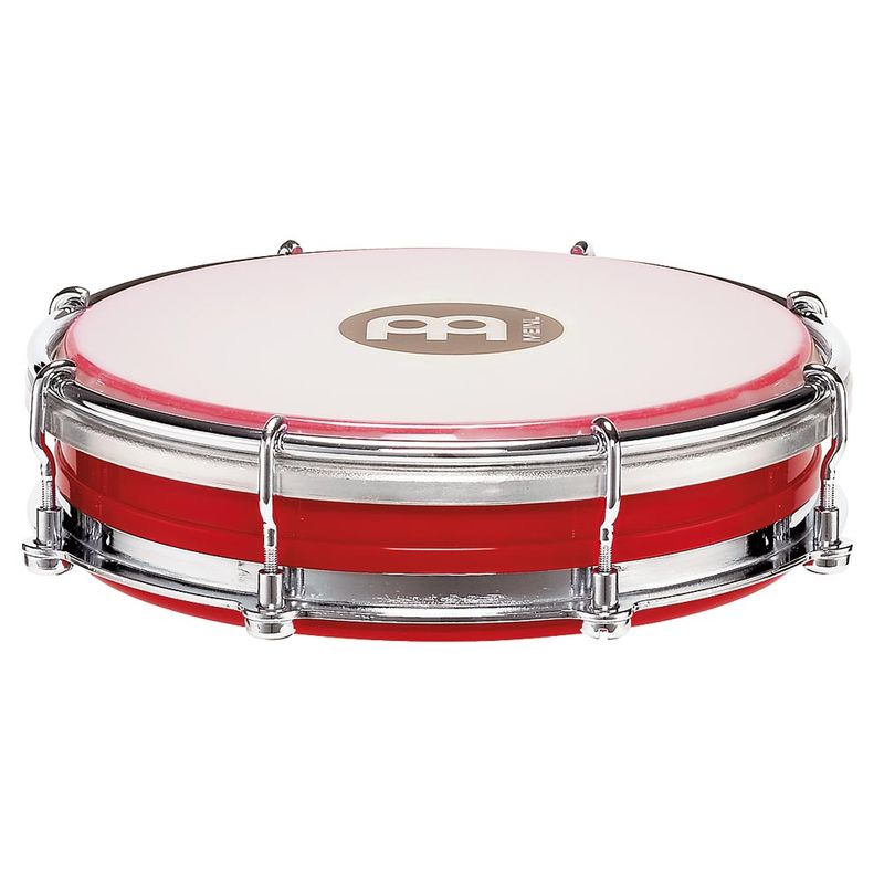 Meinl Percussion TBR06ABS-R 6'' ABS Tamborim, Red