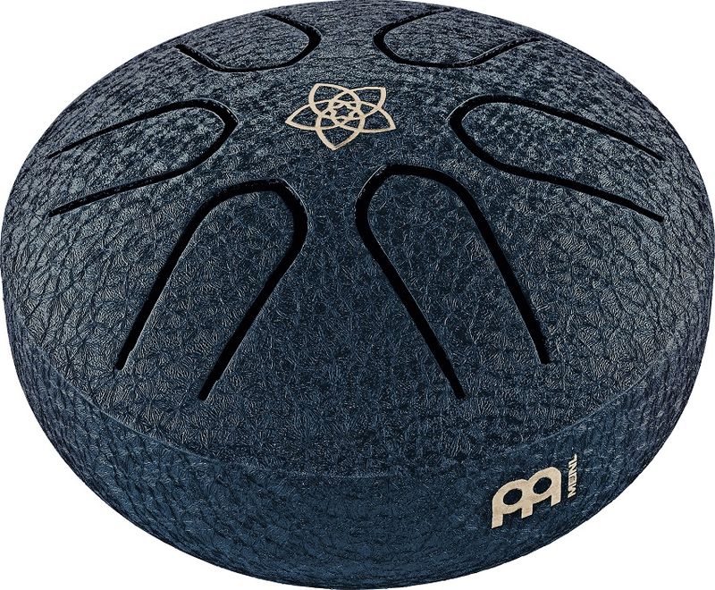 Meinl PSTD2NBVF Pocket Steel Tongue Drum A Major Navy Blue