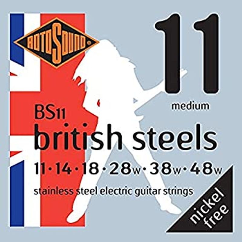 Rotosound BS11 STAINLESS STEEL 011-048
