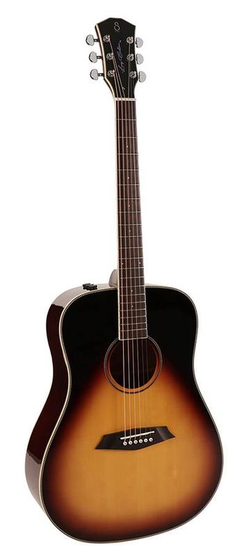 Sire A3DSVS Larry Carlton acoustic dreadnought guitar with SIB electronics