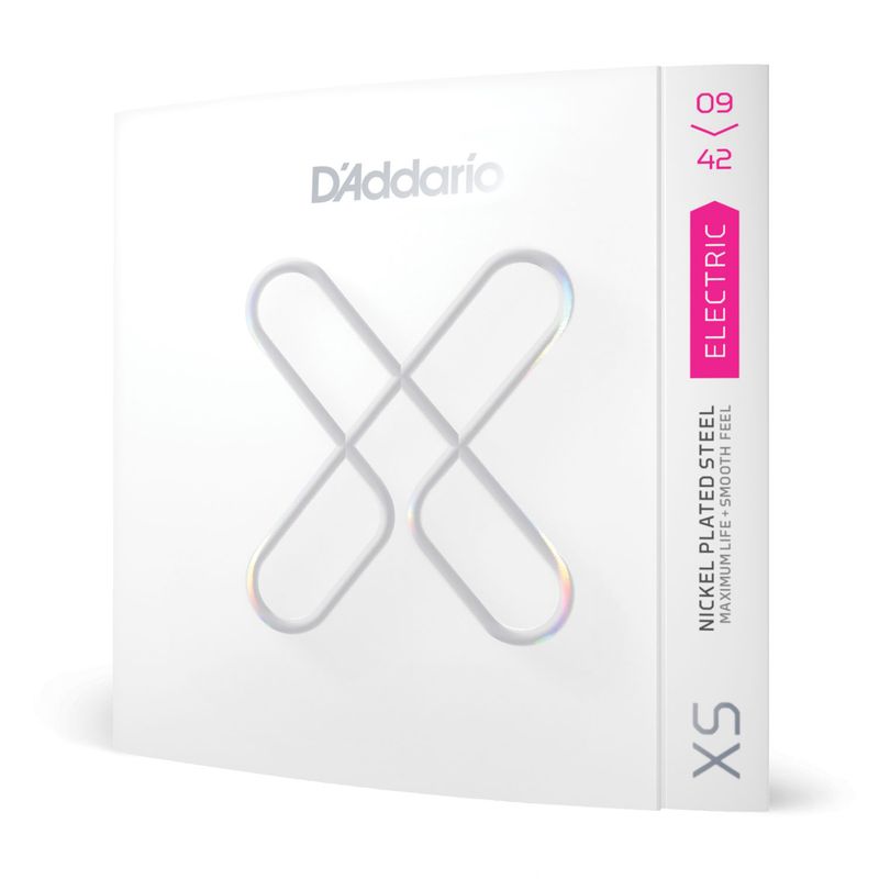 D'Addario Fretted XSE0942 Strengesett XS Coated 009-042