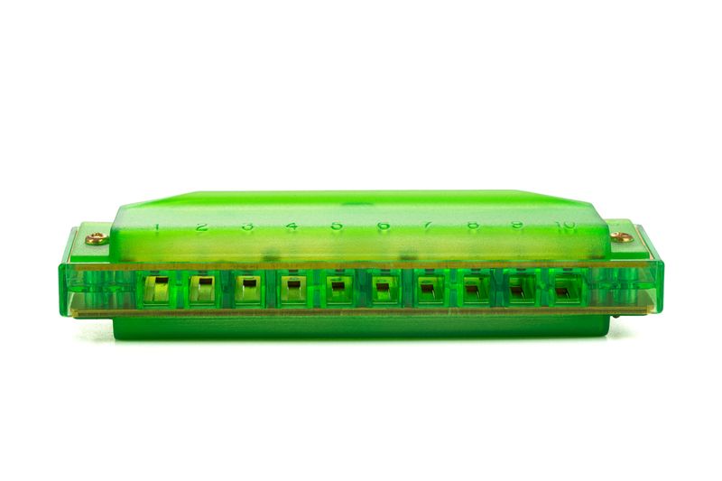 HOHNER TRANSLUCENT HARP GREEN
