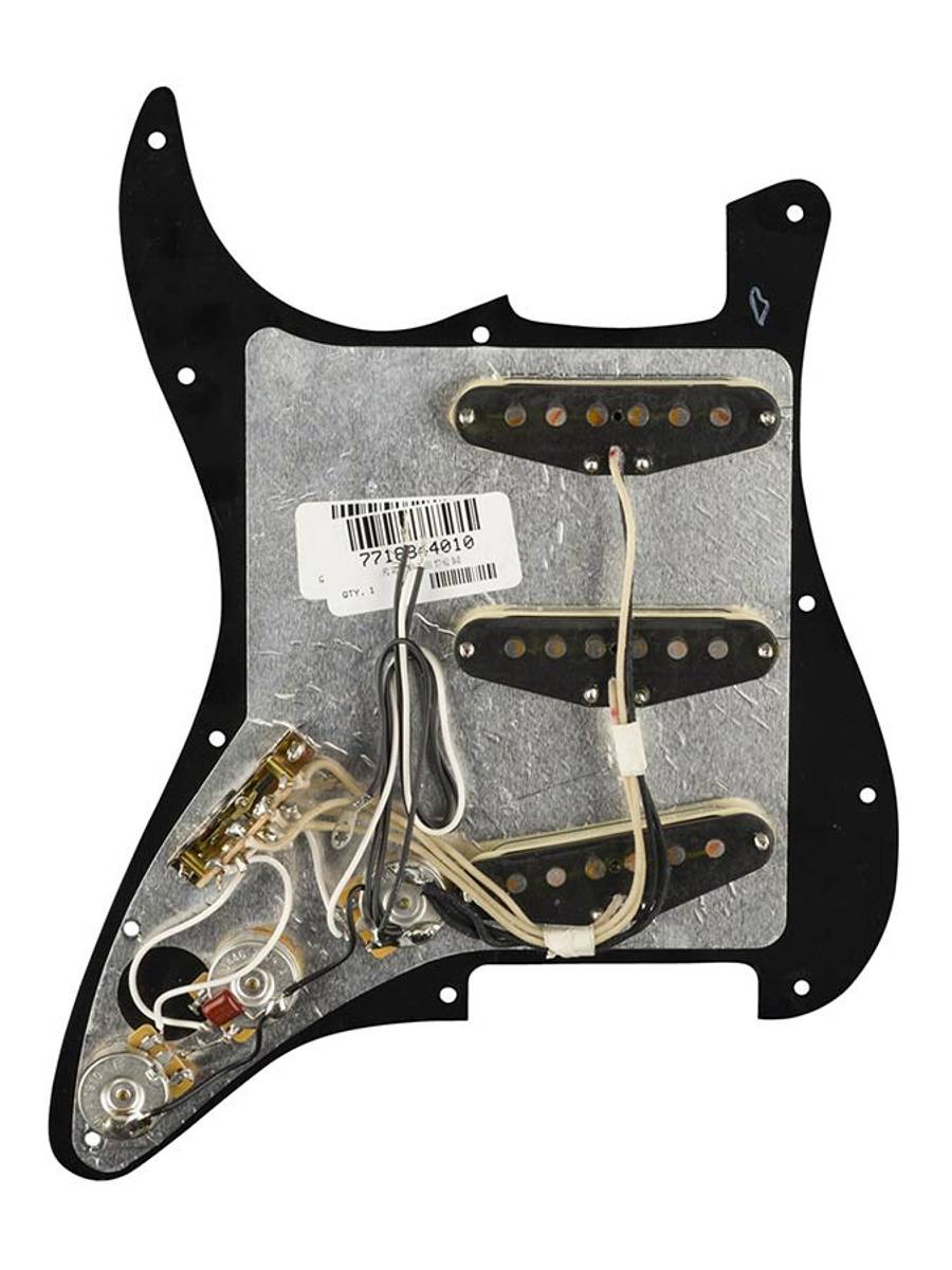 Fender Custom Shop Pre-Wired Pickguard '57/'62 Svart