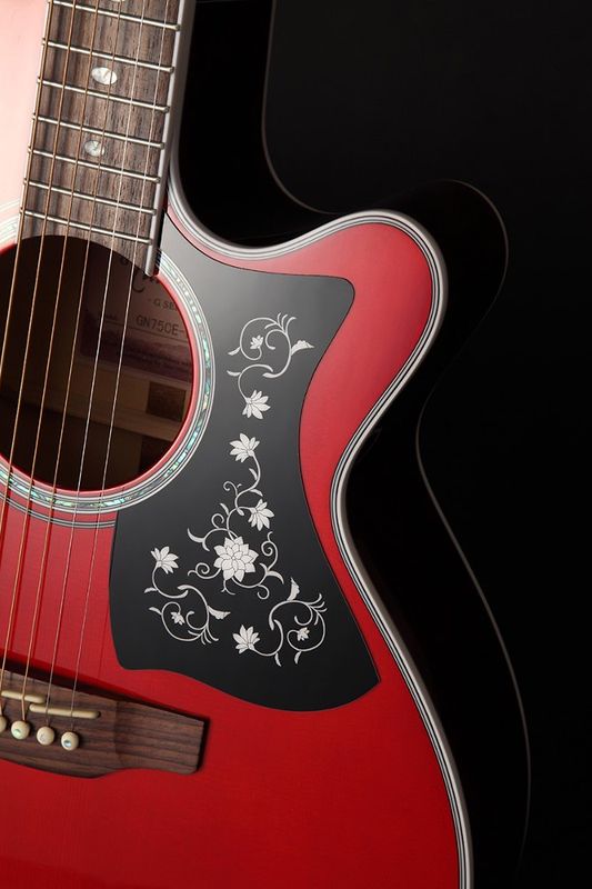 Takamine GN75CE Wine Red